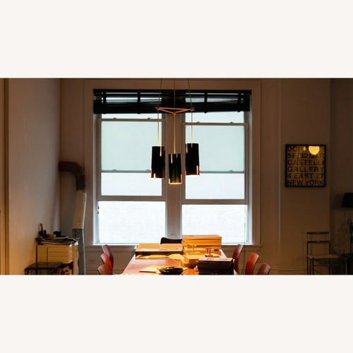 Used Vintage Three Pendant Chandelier (1950s) for sale on AptDeco