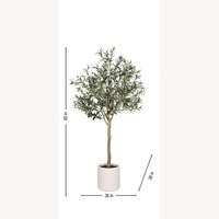 Cgh Décor Faux 6’5 ft Olive Tree 