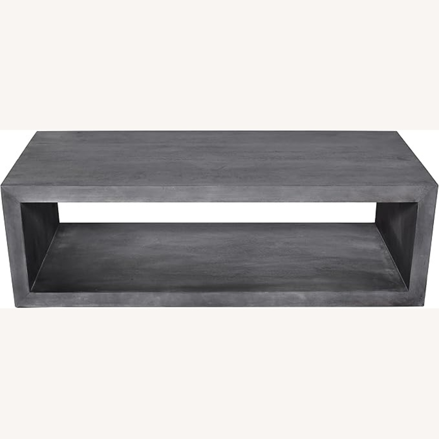 Urban Port Dark Gray Wood Coffee Table  - image-8