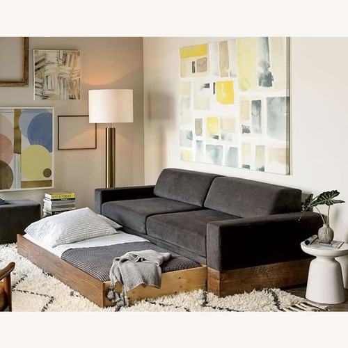Used West Elm SpringHill Suites Trundle Sofa/Daybed for sale on AptDeco