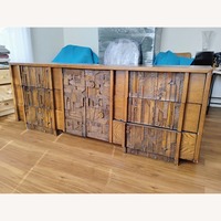 Lane Furniture Pueblo Dark Brown Wood Dresser