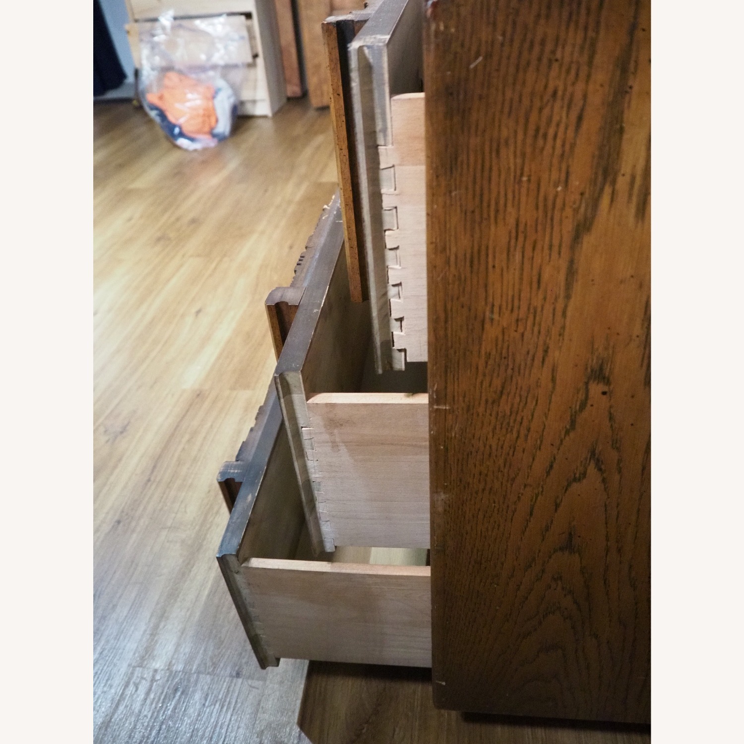 Lane Furniture Pueblo Dark Brown Wood Dresser - image-9