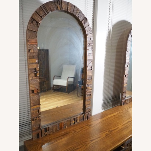 Used Lane Furniture Pueblo Dark Brown Wood Décor for sale on AptDeco