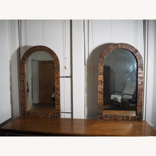 Used Lane Furniture Pueblo Dark Brown Wood Décor for sale on AptDeco