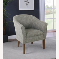 Wayfair Causey Dark Gray Fabric Accent Chair