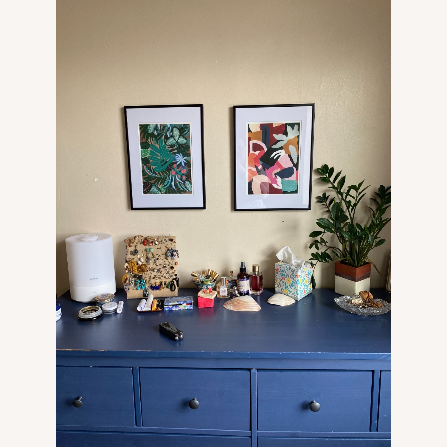 IKEA Hemnes Blue Dresser - image-5