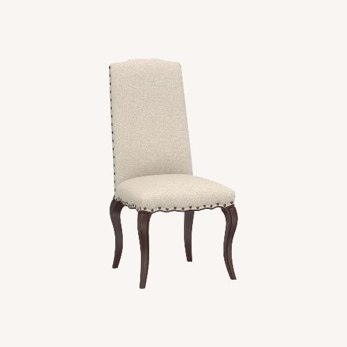 Used Pottery Barn Natural Fabric Dining Chairs for sale on AptDeco