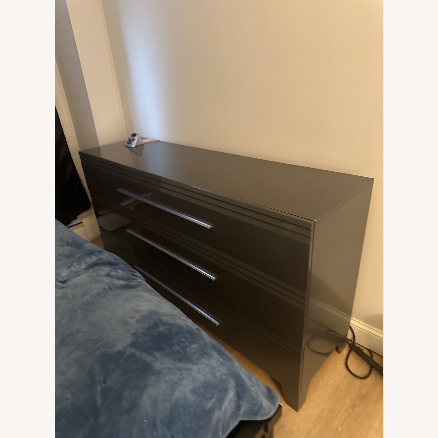 Bob's Discount Furniture Amalfi Light Gray Dresser - image-2