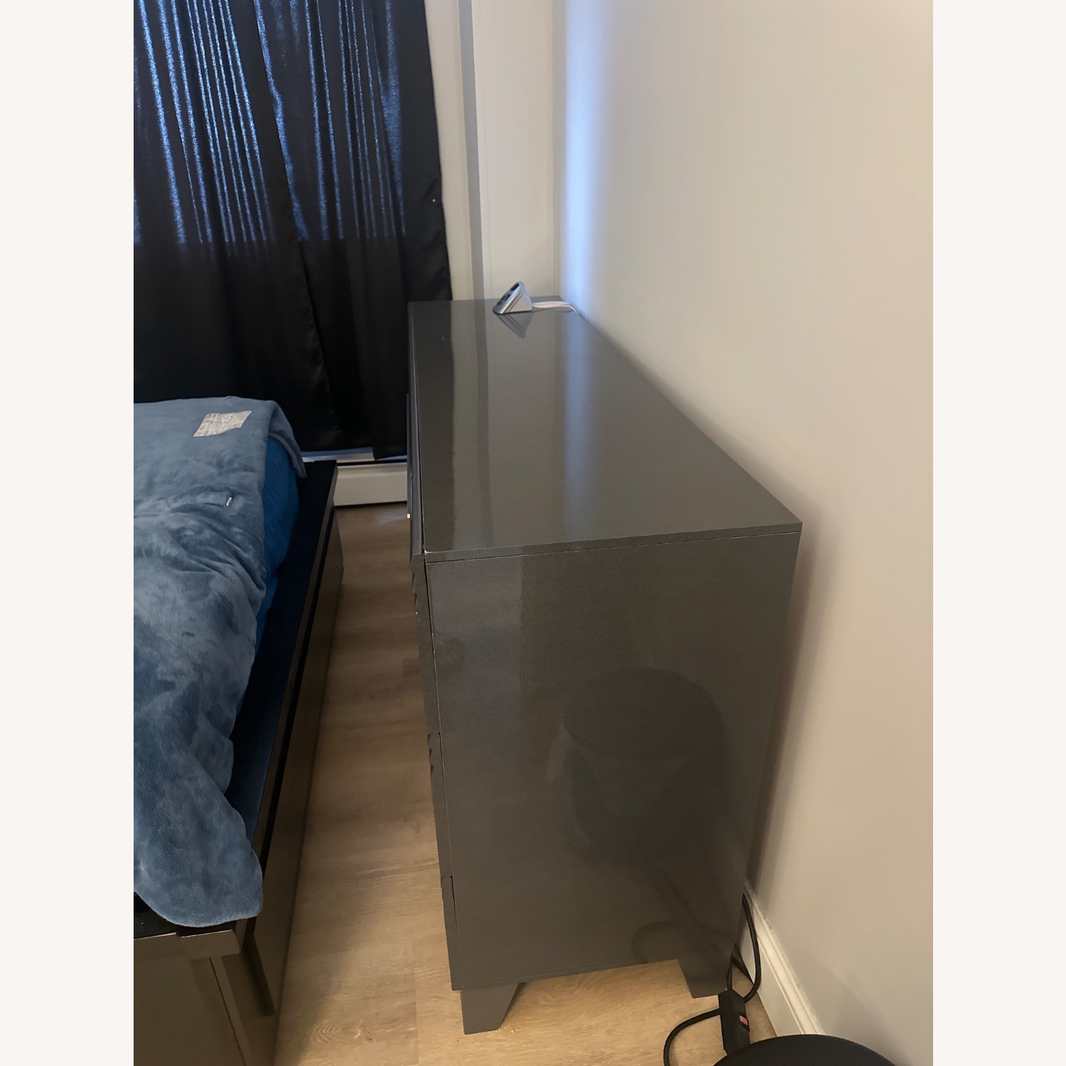 Bob's Discount Furniture Amalfi Light Gray Dresser - image-1