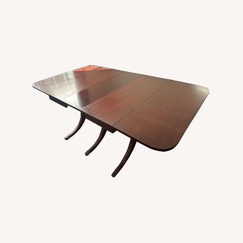 Used Vintage Maddox Colonial Mahogany Dining Table  for sale on AptDeco