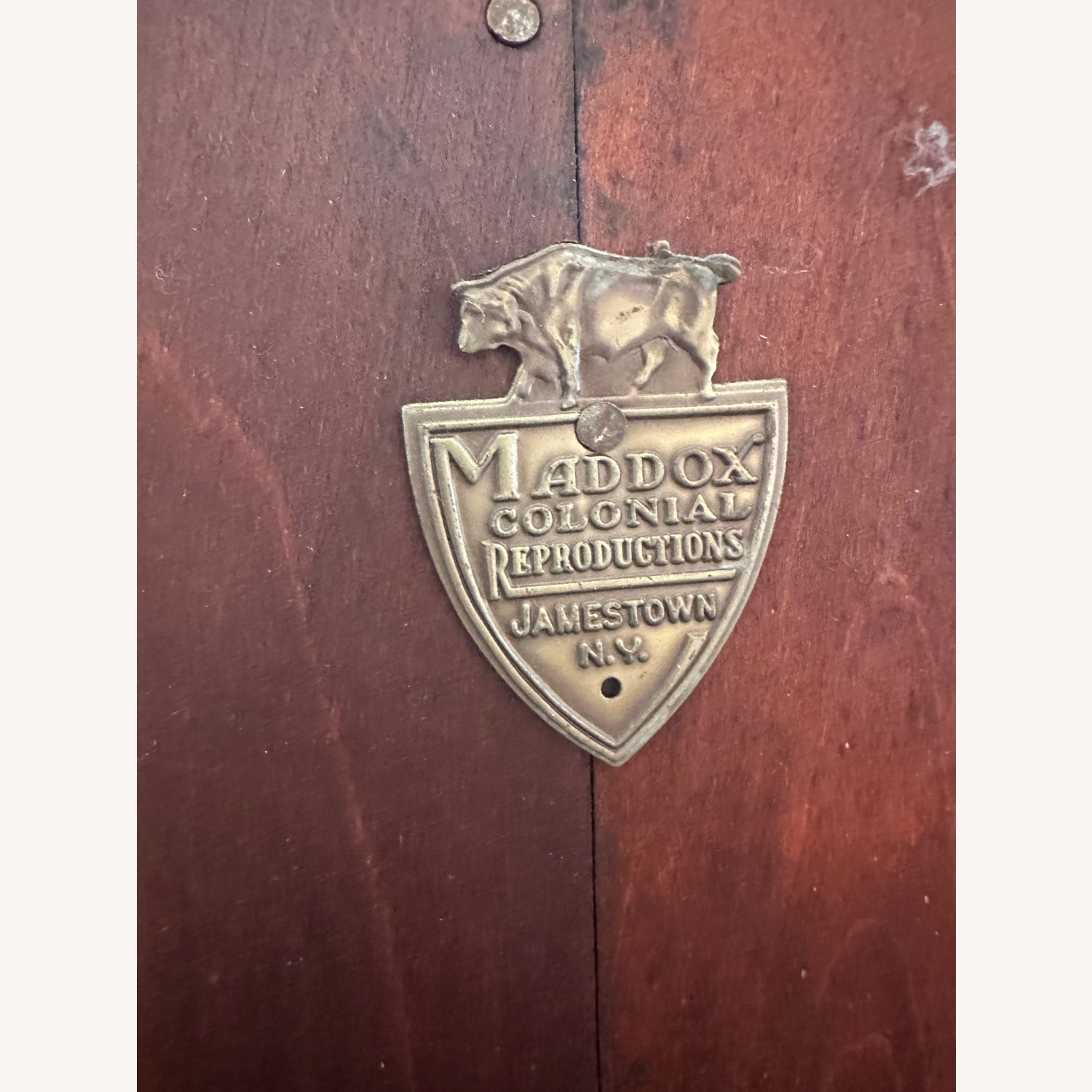 Vintage Maddox Colonial Mahogany Dining Table  - image-4