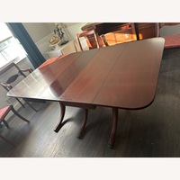 Vintage Maddox Colonial Mahogany Dining Table 