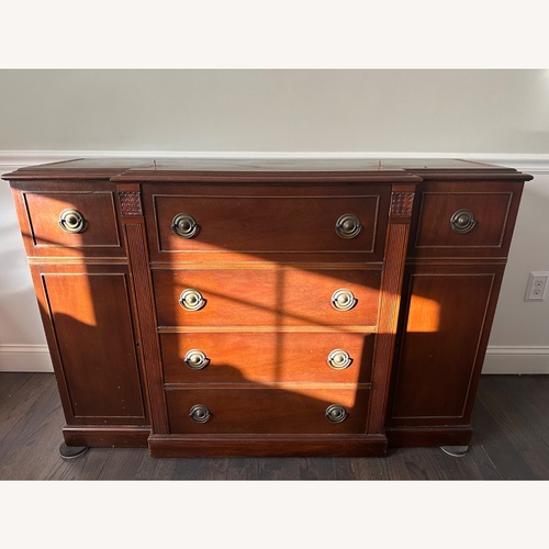 Used Maddox Colonial Mahogany China Cabinet - Bottom for sale on AptDeco
