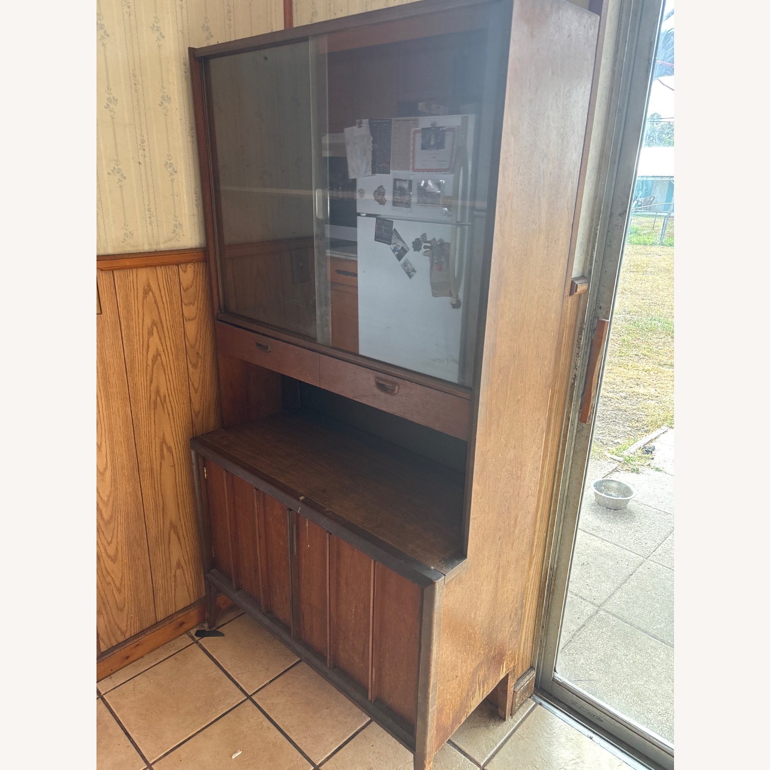 Keller International Dark Brown Wood Wall Unit - image-4