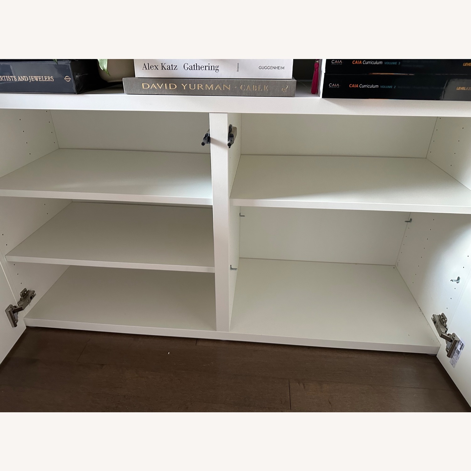 IKEA Besta White Media Storage - image-1