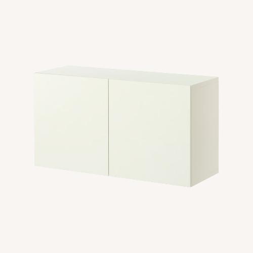 Used IKEA Besta White Media Storage for sale on AptDeco