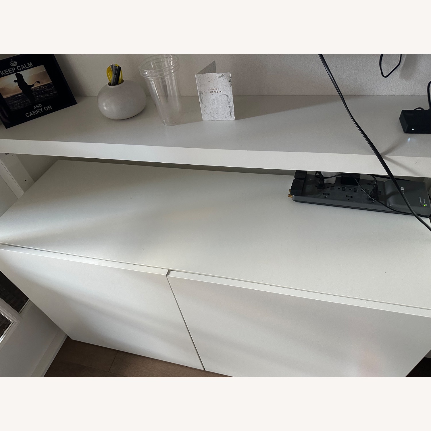 IKEA Besta White Media Storage - image-5