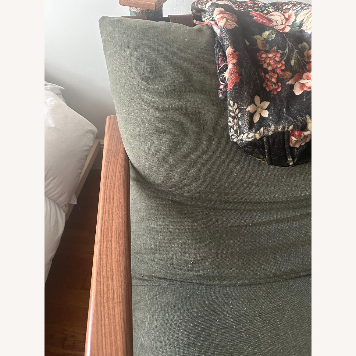 Denver Modern Green Chair and a Half - image-8