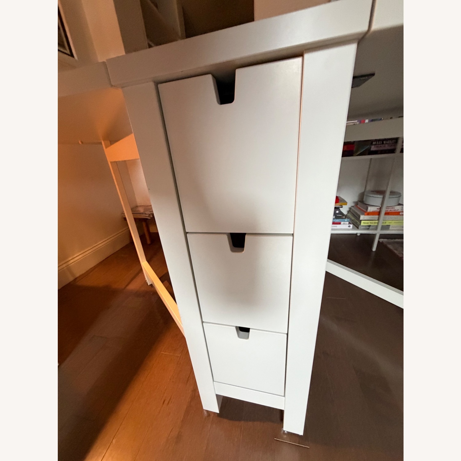 IKEA Norden White Dining Table Plus Chairs - image-3