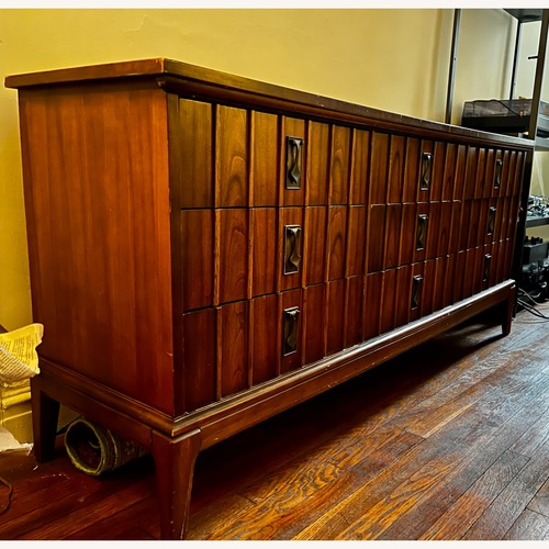 Used Midcentury Modern Solid Wood Buffet/Credenza for sale on AptDeco