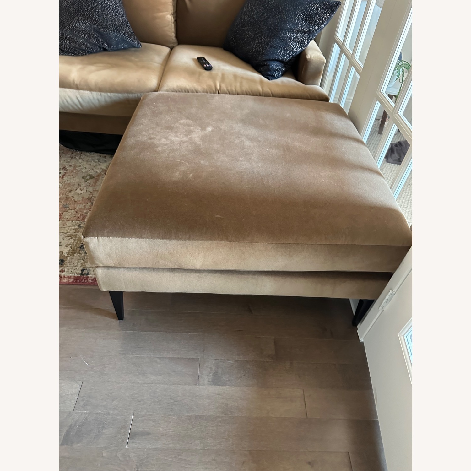 West Elm Andes Sofa With Ottoman - image-6