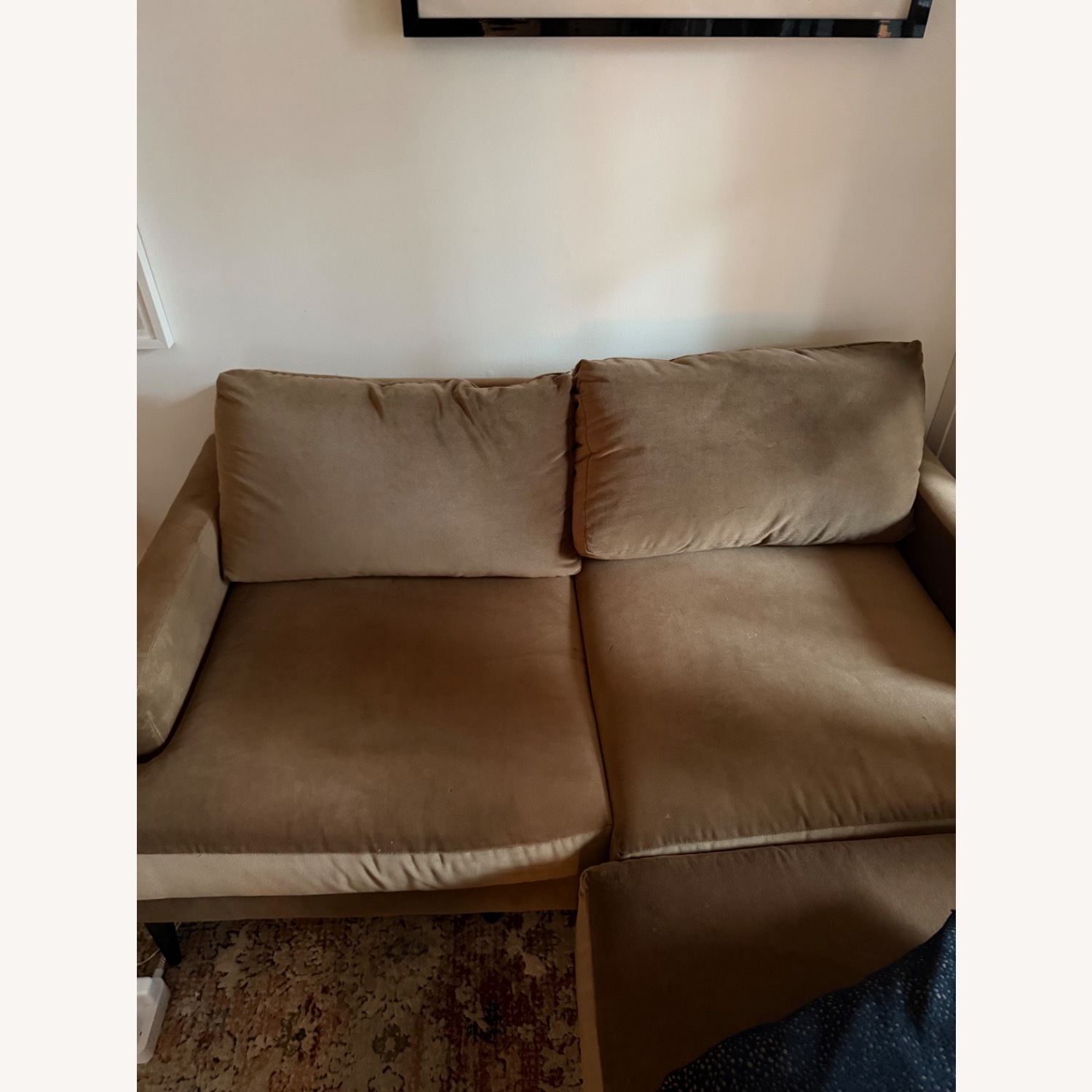 West Elm Andes Sofa With Ottoman - image-4