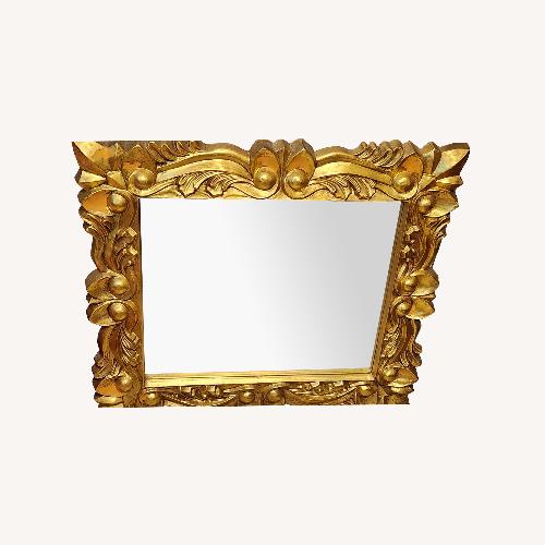 Used Gold Wall Mirror for sale on AptDeco