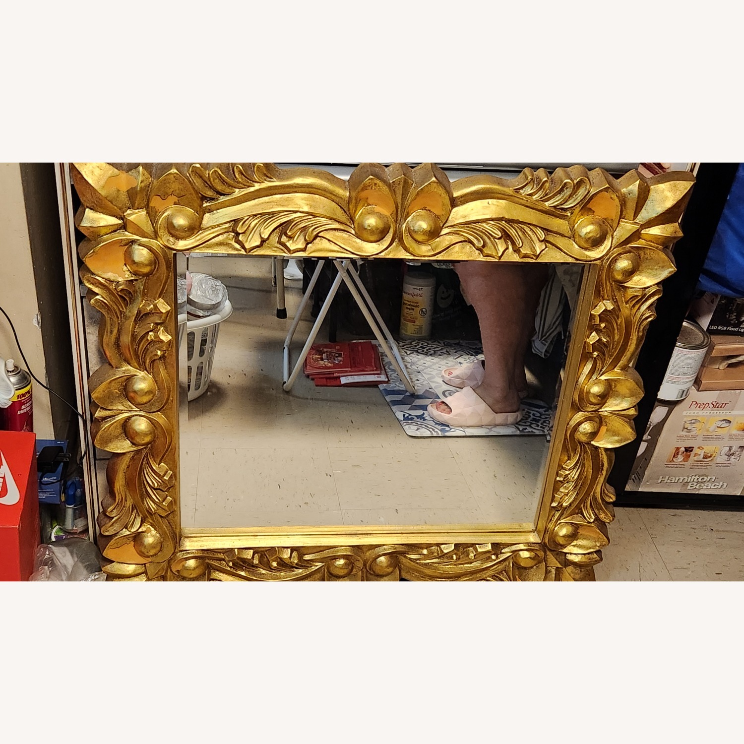 Gold Wall Mirror - image-2