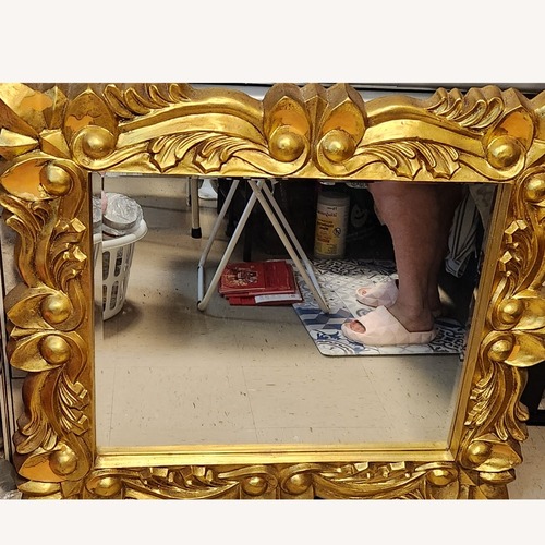 Used Gold Wall Mirror for sale on AptDeco