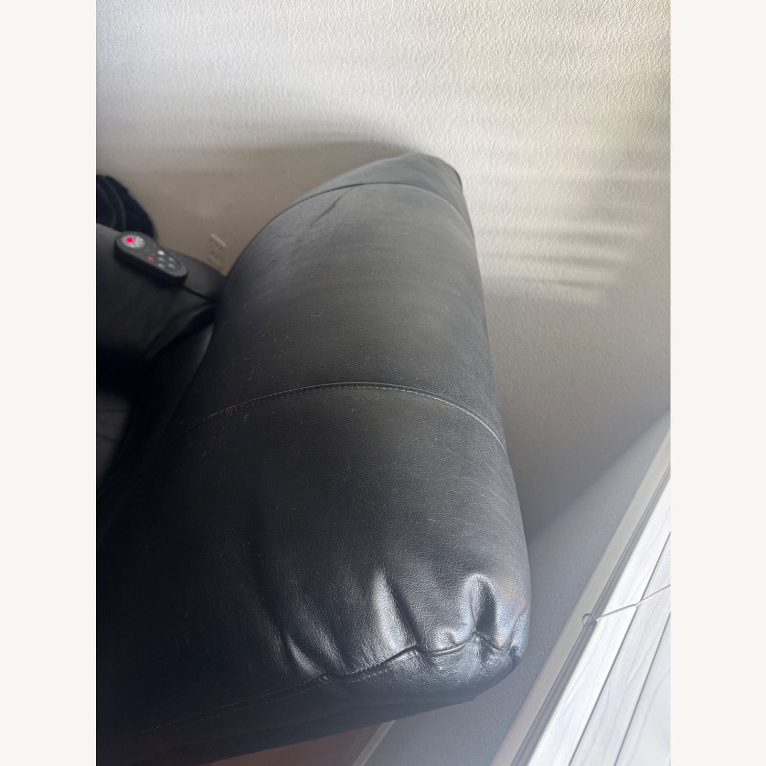Wayfair Black Leather Recliner - image-5
