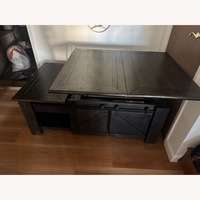 Living Spaces Dark Brown Coffee Table