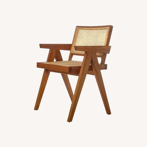 Used Jeanneret Mid - Century Dining Armchairs x 2  for sale on AptDeco