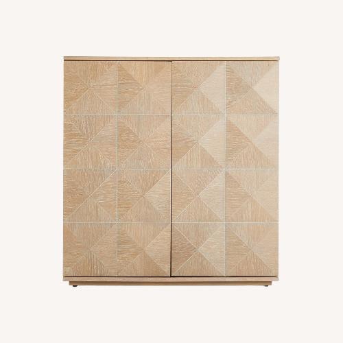 Used Crate & Barrel Outline Storage Entryway Cabinet for sale on AptDeco