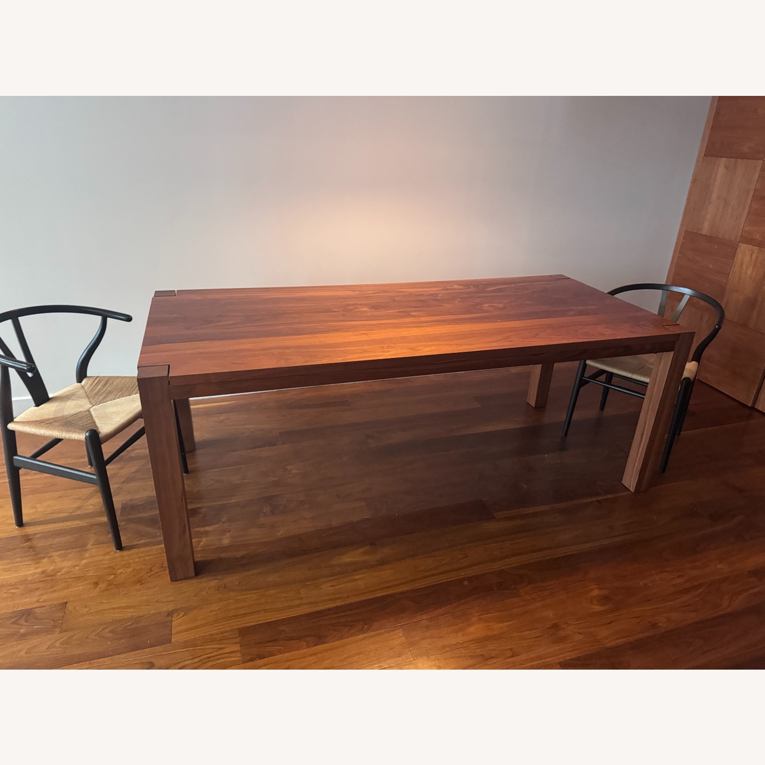 De La Espada Dark Brown Wood Dining Table - image-2