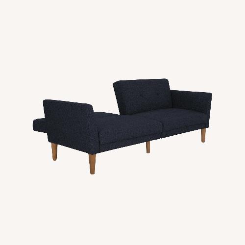 Used 80.5" Wide Linen Convertible Sofa for sale on AptDeco