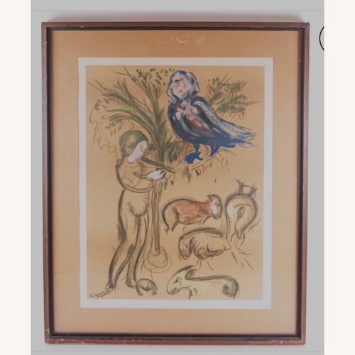 Used Marc Chagall The Flute Player for sale on AptDeco