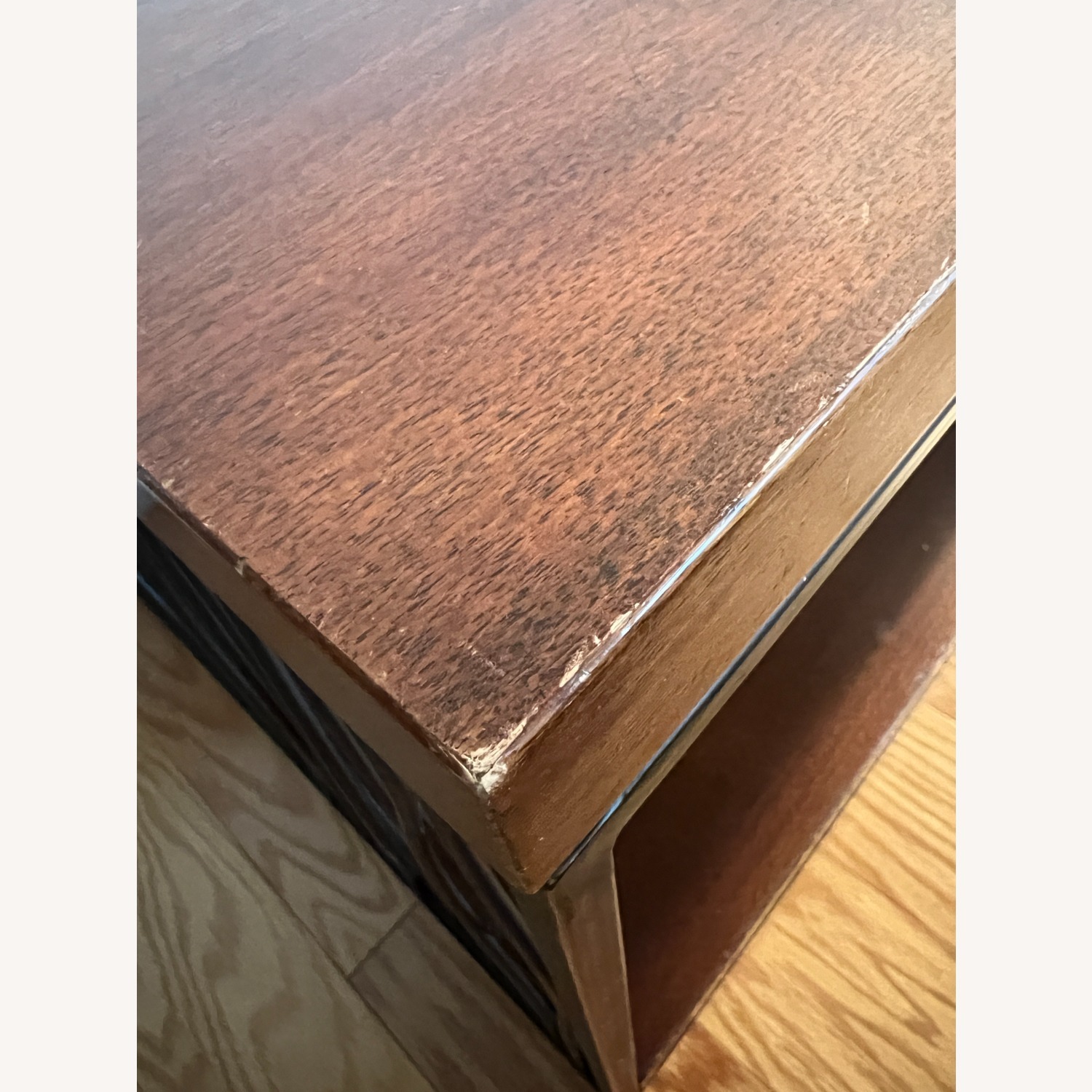 Wood & Metal Coffee Table - image-1