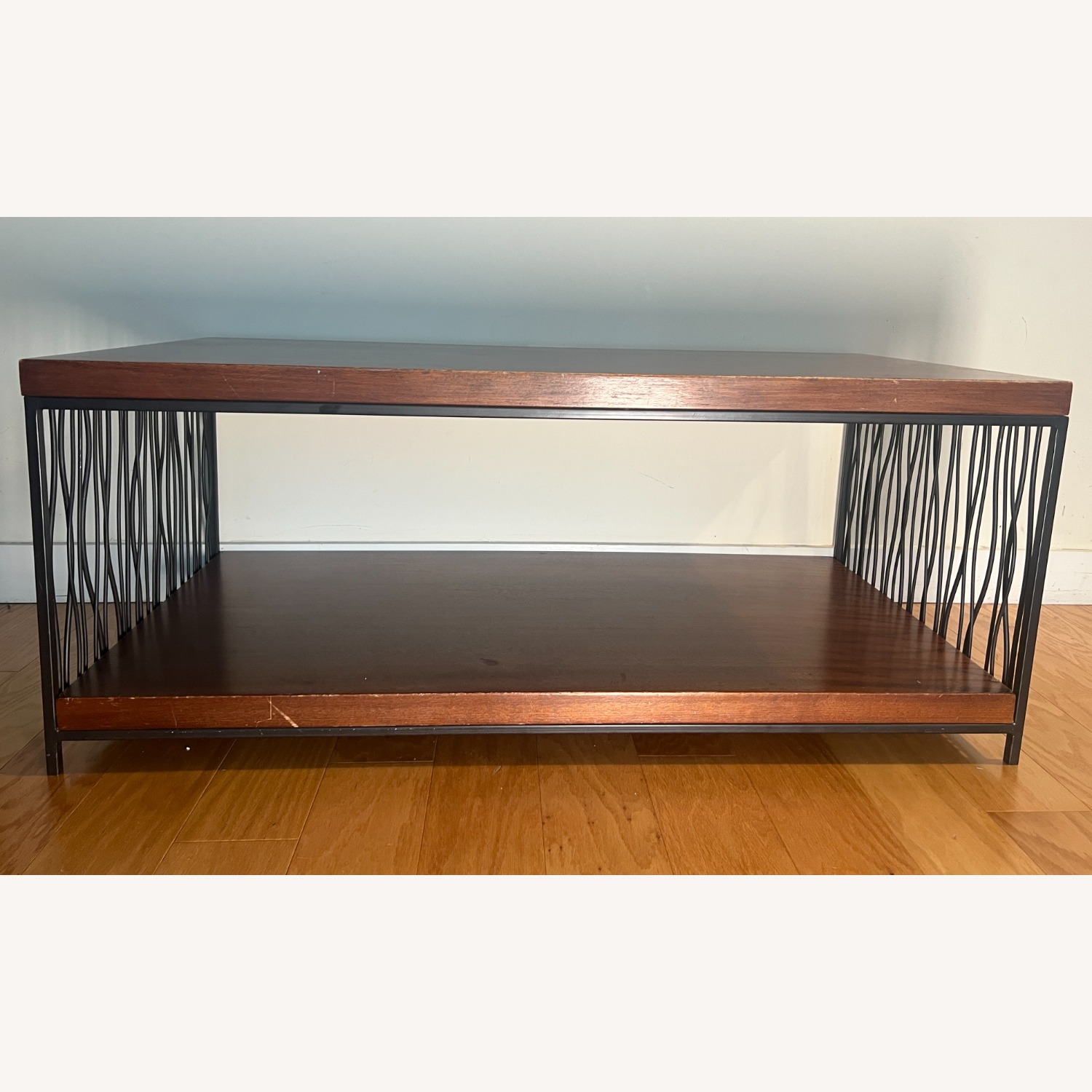 Wood & Metal Coffee Table - image-2