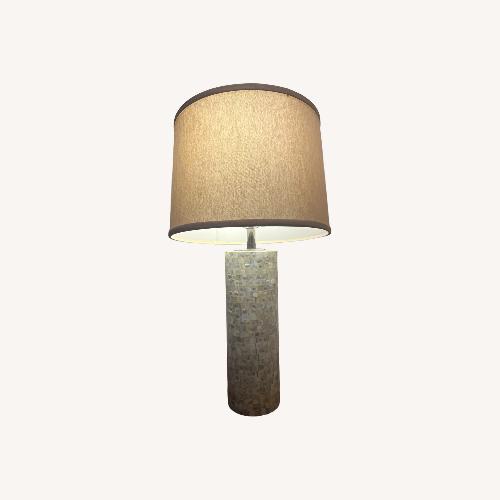 Used Crate & Barrel Shell Table Lamp for sale on AptDeco