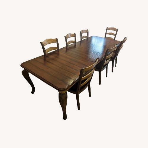 Used Hooker Furniture Corporation Vineyard Dining Set for sale on AptDeco