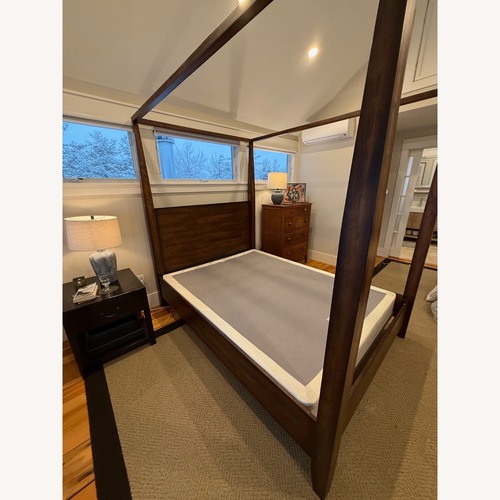 Used World Market Queen Bed for sale on AptDeco