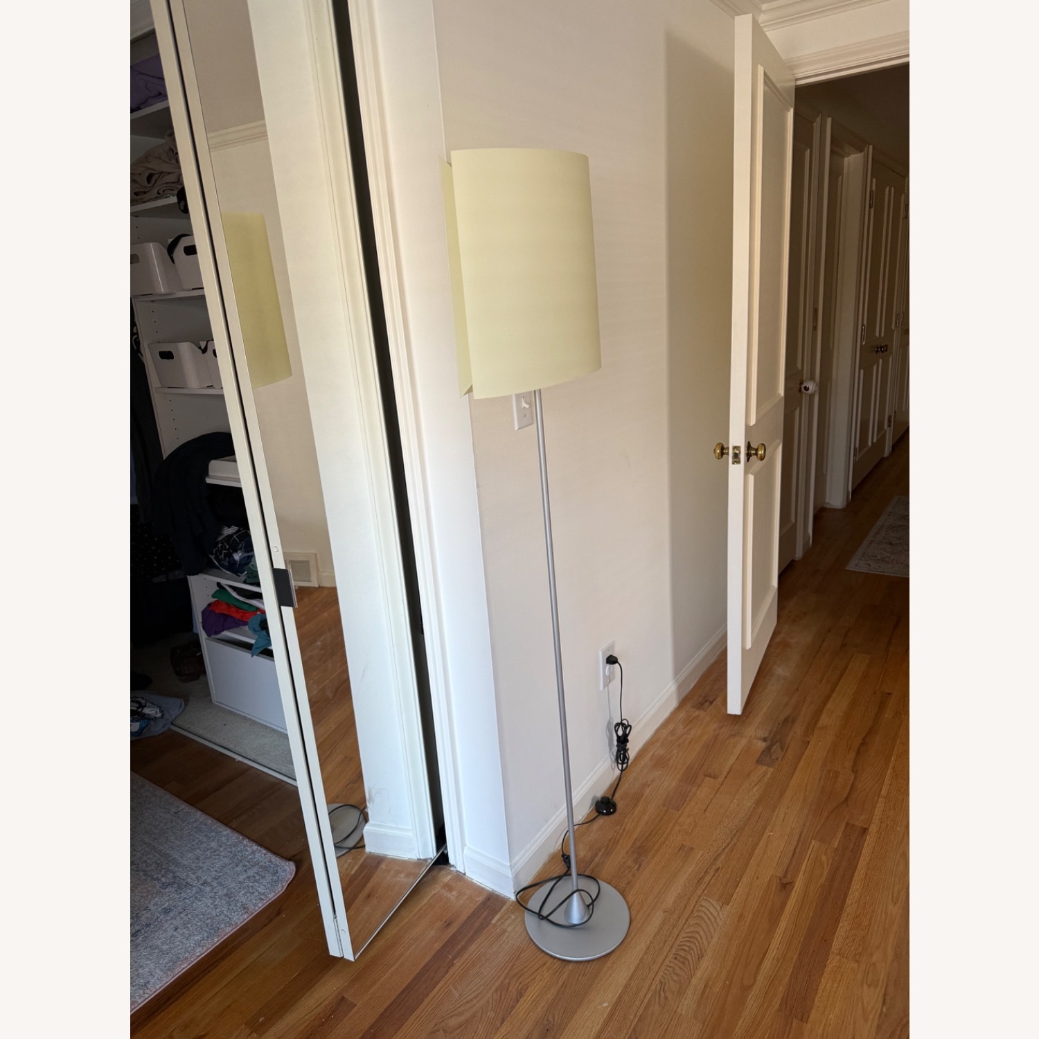 Luceplan Costanza Natural Metal Floor Lamp - image-2