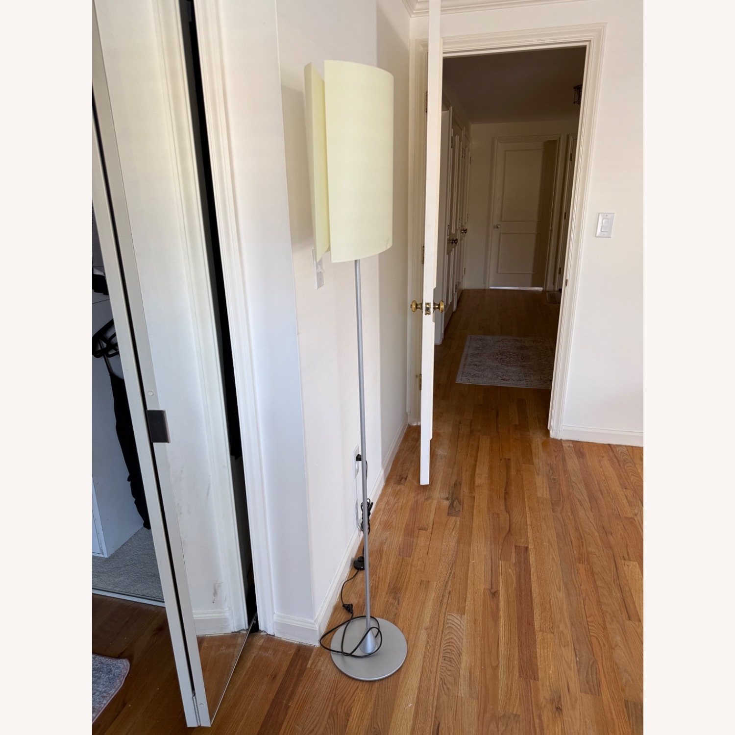 Luceplan Costanza Natural Metal Floor Lamp - image-1