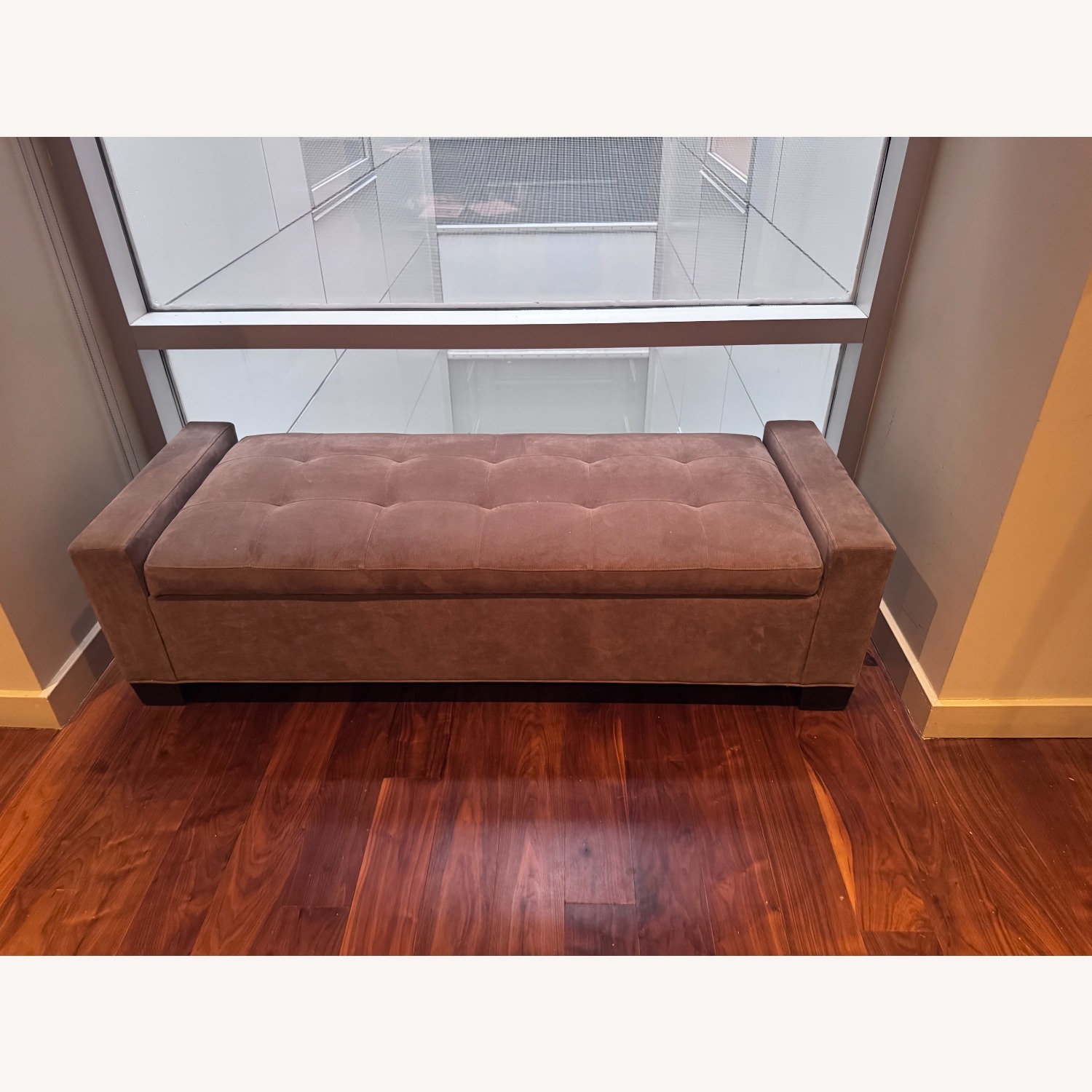 Crate & Barrel Storage Day Bench - image-1