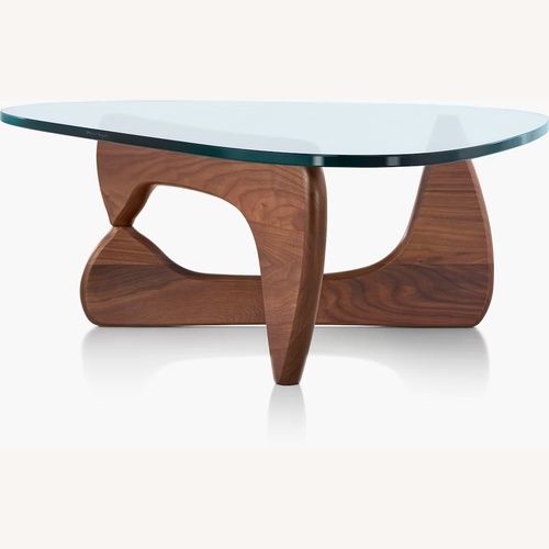 Used Design Within Reach Noguchi Glass Coffee Table for sale on AptDeco
