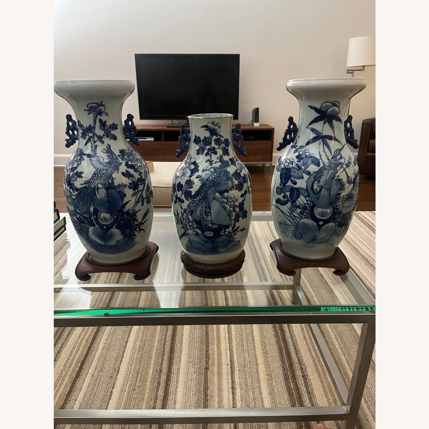 Antique Porcelain Vases, Décor - image-1