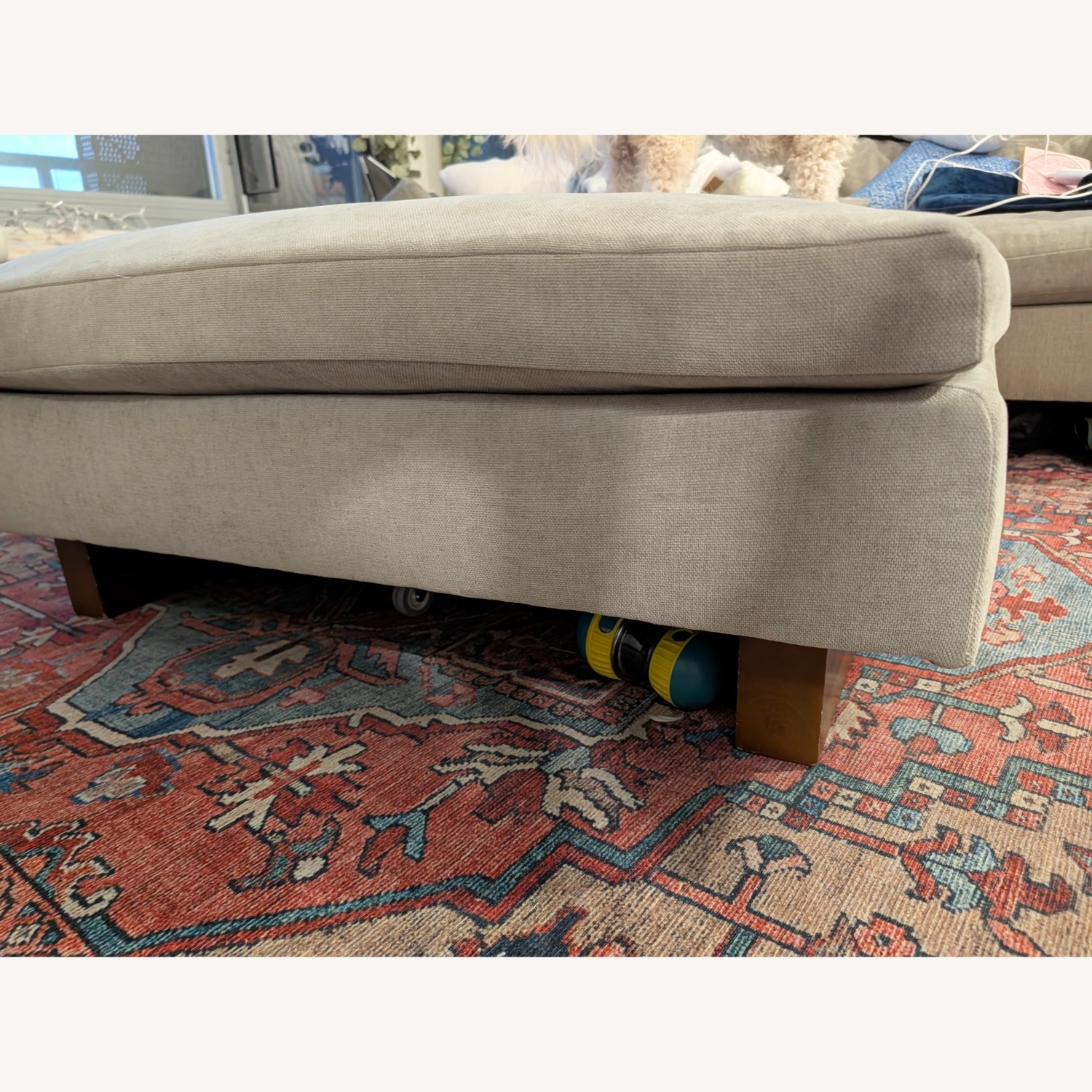 West Elm Harmony Ottoman 41 Inch - image-2