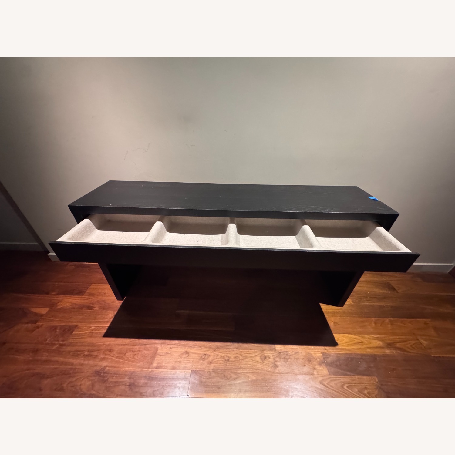 IKEA Malm Black Wood Dressing Table  - image-3