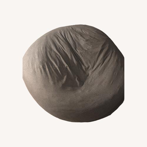 Used Gray Beanbag Chair for sale on AptDeco