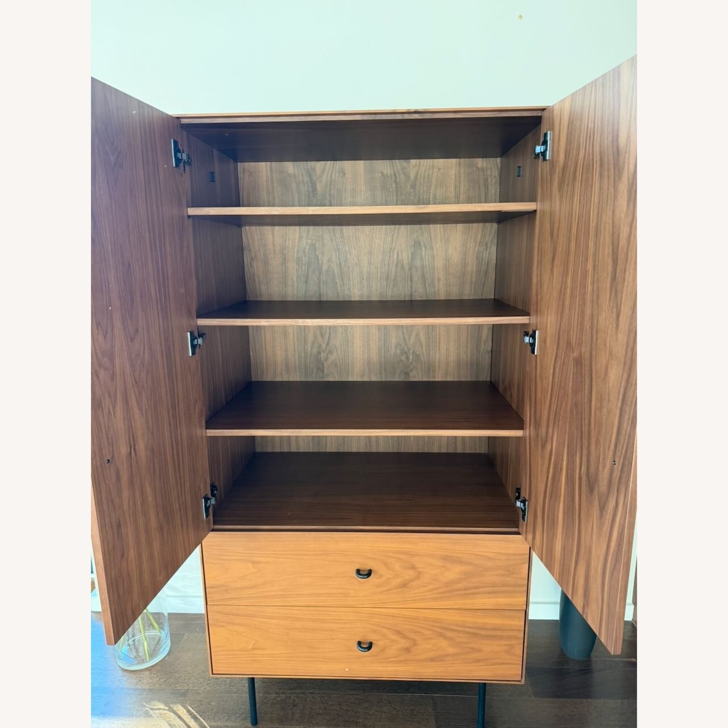 Design Within Reach Loop Armoire in walnut - image-4